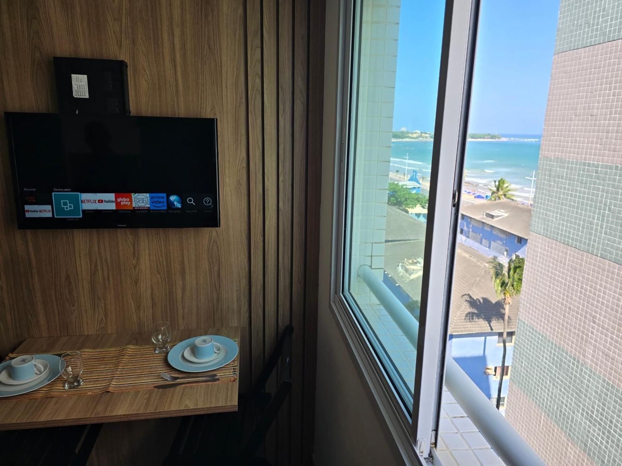 Loft Aconchegante, Vista Mar Lateral, Vaga Privativa Apartment ซัลวาดอร์ ภายนอก รูปภาพ